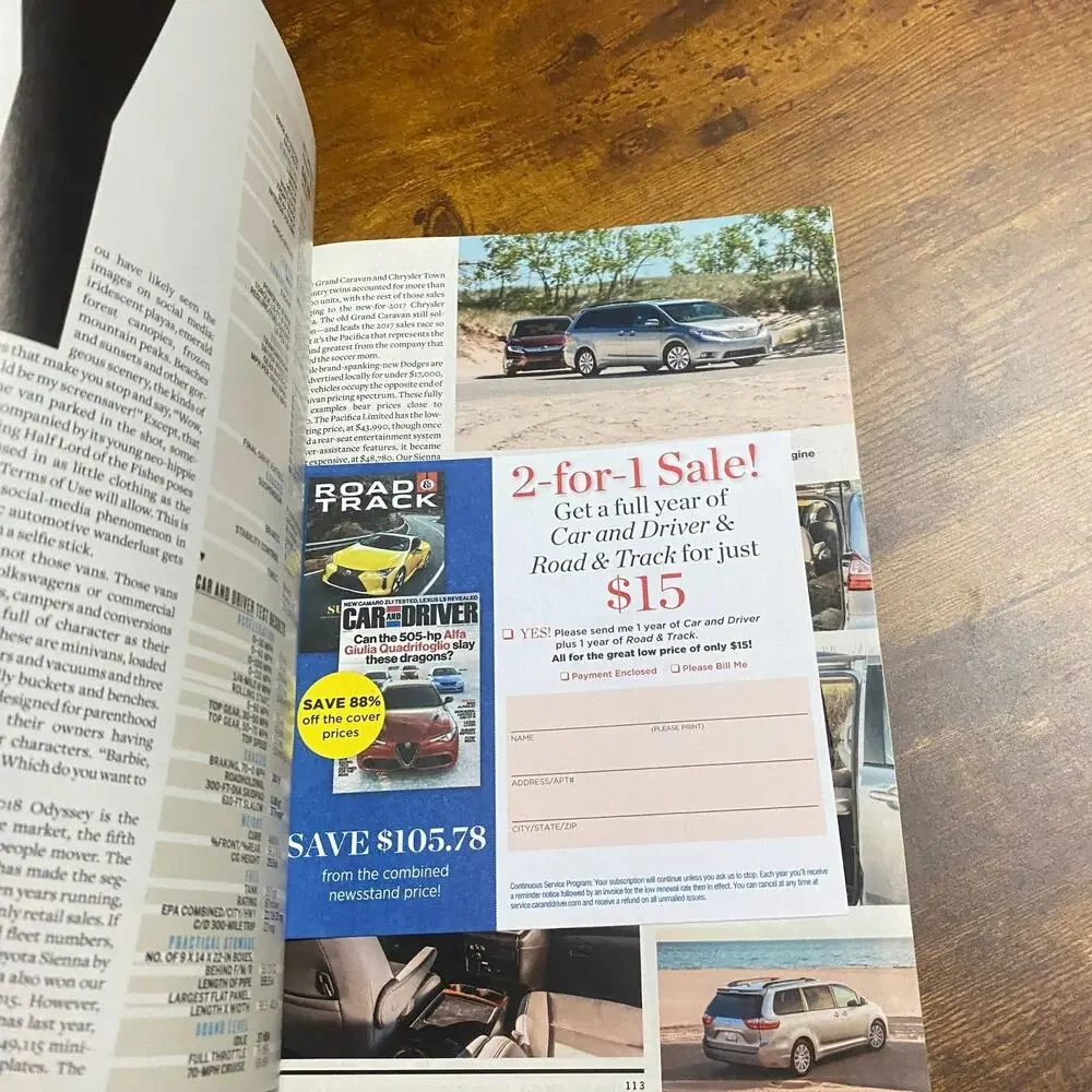 Car & Driver Magazine September 2017